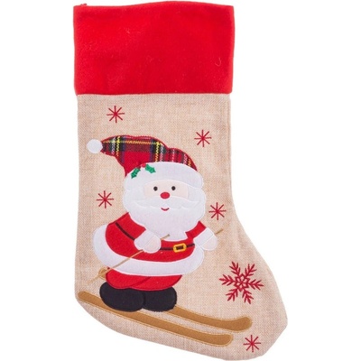 Casa Selección Текстилен коледен чорап Santa Claus - Casa Selección (723139)