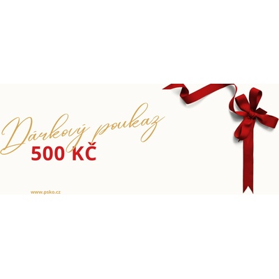 Dárkový poukaz 500 Kč
