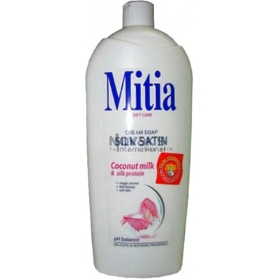 Mitia Silk Satin tekuté mýdlo náhradní náplň 1 l