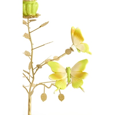 Light & Living Свещник декоративен от метал 35, 5 x 18 x 37, 5 cm (6085476)