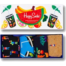 Happy Socks 4-Pack Healthy Lifestyle Socks Gift Set Multicolor XHEL09-0200