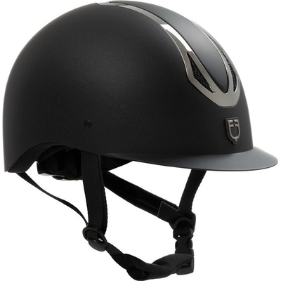 Equestro Jezdecká ochranná helma Azael Black Gunmetal