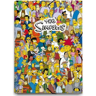 CurePink The Simpsons Simpsonovi postavy CSG0148