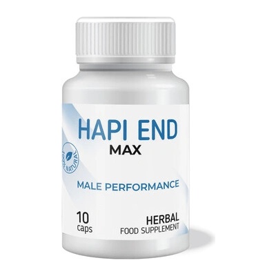 Hapi End Max за подобряване на ерекцията - 10 капсули