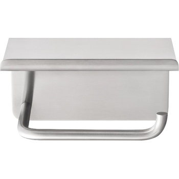 blomus Държач за тоалетна хартия с рафт Modo цвят стомана мат (65519)