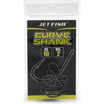 Jet Fish Curve Shank veľ.2 10 ks