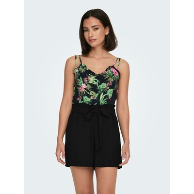 ONLY Зелено-черен щампован потник за жени ONLY Nova ONLY | Cheren | ЖЕНИ | L