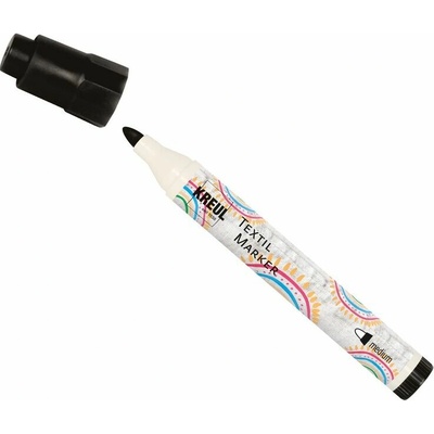 Kreul fixka na textil medium čierna