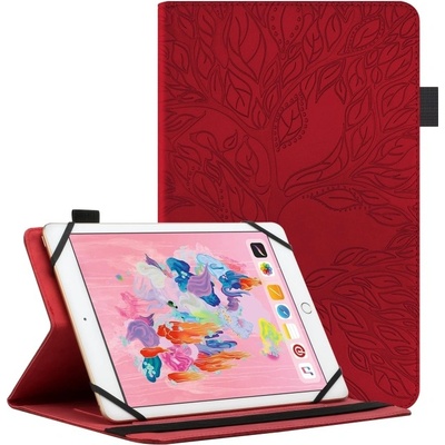 Vsetkonamobil 71005 ART TREE Zaklápacie puzdro pre tablet s uhlopriečkou 8" červené