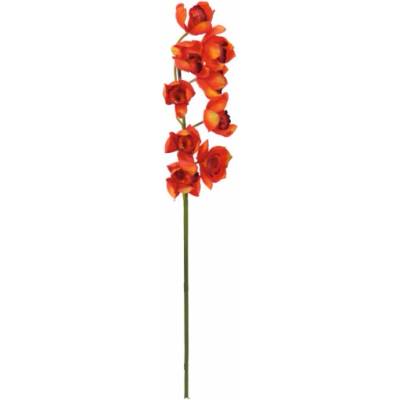Orchidej větvička, červená, 90 cm