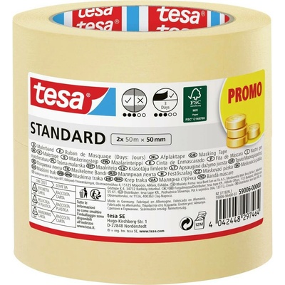 Tesa 59006-00000-01 Maliarska krycia páska 50 m x 50 mm 1 ks