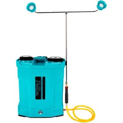 DETOOLZ Пръскачка гръбна акумулаторна Detoolz DZ-PA1006-S001-G01/ 16 л/ 12 V/ 8 Ah (DZ-PA1006-S001-G01)