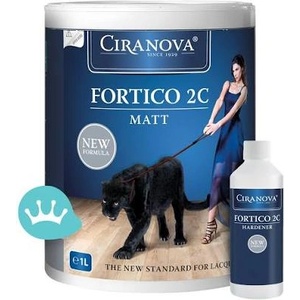 Ciranova Fortico 2C Мат - Двукомпонентен лак на водна основа (7185)