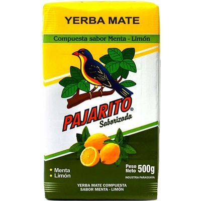 Yerba maté Pajarito Menta Limon 500 g