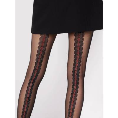 Fiore 20 DEN CORALLO black-red