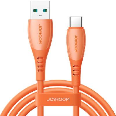 S-A59 кабел за зареждане и данни - USB-A към USB-C - 1, 2 m - оранжев (91843)