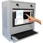 TECHLY ICRLIM10SV Индустриален компютърен шкаф и 22 сензорен монитор (ICRLIM10SV)
