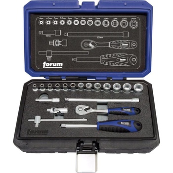 Forum Гедоре комплект forum 1/4", 19 части (forum 4317784922425)