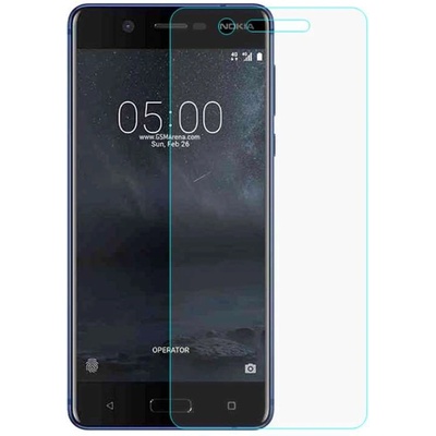 Удароустойчив стъклен протектор за Nokia 5 - цвят прозрачен