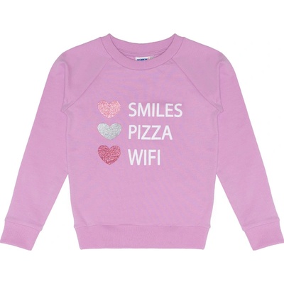 Winkiki WJG 02946 Dievčenská mikina fialková