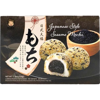 Szu Shen Po Rýžové koláčky Mochi se sezamovou náplní 210 g – Zbozi.Blesk.cz