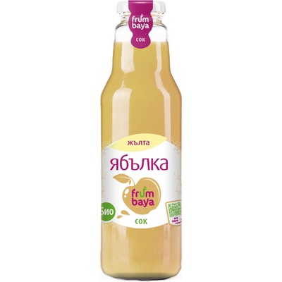Frumbaya Био сок Frumbaya - Жълта ябълка, 750 ml (1013)