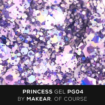 Princess Gel Makear PG04 Violet