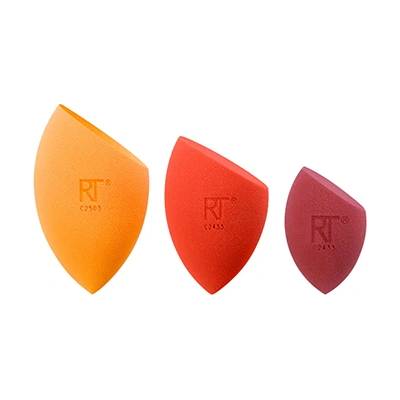 Real Techniques Solar Power Sunsoaked Sponge Trio Applicator Set комплект гъбички за жени 1 бр