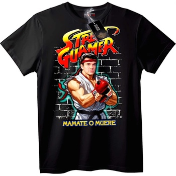 NOONEBRAND Тениска уличен геймър - 2XL, Black