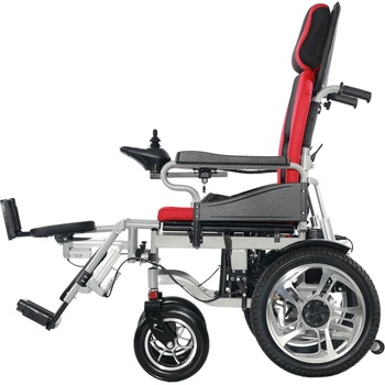 Eroute 6003B Elektrický skladací invalidný vozík s automatickým polohovaním operadla