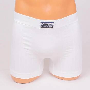 Image 1 of Мъжки боксер в бяло с надпис