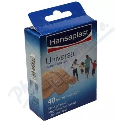 Hansaplast vodotesná náplasť univerzálna 40 ks