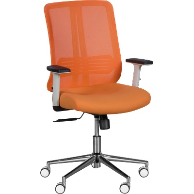 Carmen Президентски офис стол lorena - оранжев (3520779)