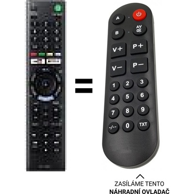 Dálkový ovladač Senior Sony KDL-50WF665 – Hledejceny.cz