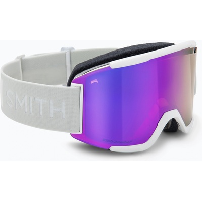 SMITH Скиорски очила Smith Squad white vapor/chromapop everyday violet mirror/clear