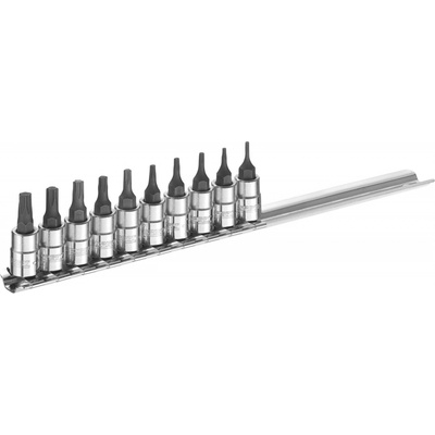 Tona Expert E030703T Sada hlavic TORX 1/4" 10 dílů