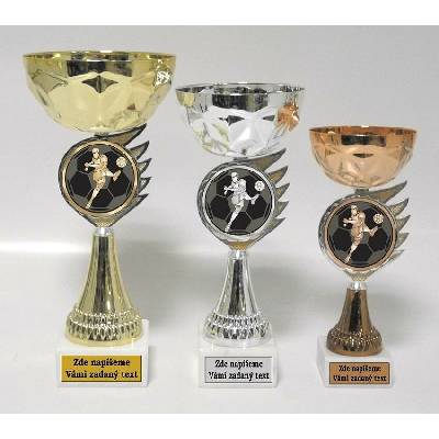 VIZINGR Nohejbal poháry 522-AC006 522-AC006/28 cm stříbro