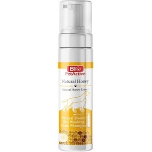 Bio PetActive Honey Dry Foam - сух шампоан - пяна с мед за кучета и котки, 200 мл, Турция - 50308
