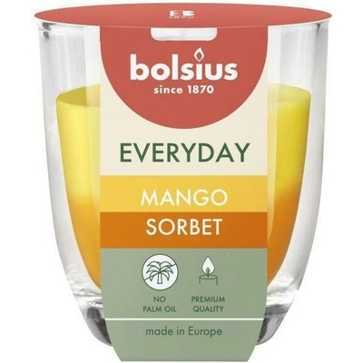 Bolsius Everyday mangový sorbet 80 x 70 mm
