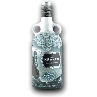 Kraken Black Spiced The Legendary Survivor Series 40% 0,7 l (čistá fľaša)