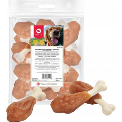 Maced pochúťka pre psa kocky s vápnikom kuracia palička malé stehno 500 g