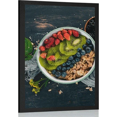 Plakát chutné müsli - 40x60 silver