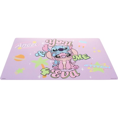 GIM S.A. Jídelní podložka LILO A STITCH Forever fialová 43x28 cm