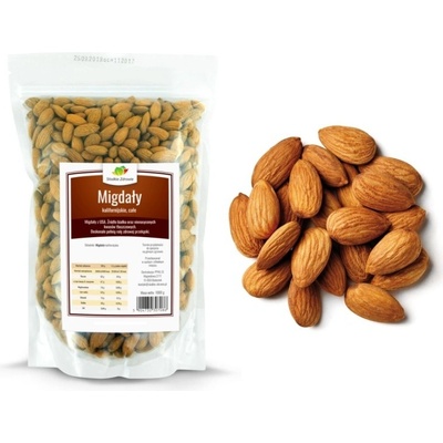 Słodkie Zdrowie Mandle celé orechy 1000 g