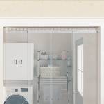 vidaXL Планки скрепителни, 4 бр, сребристи, 28 см, неръждаема стомана (153877)
