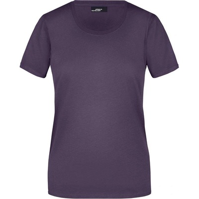 James & Nicholson JN 901 Dámske tričko fialová aubergine