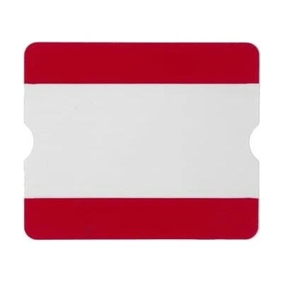 Samolepicí vyznačovací kapsy WT-5118, A5 otevřená – PVC, červená, 216×231 mm, balení 10 ks