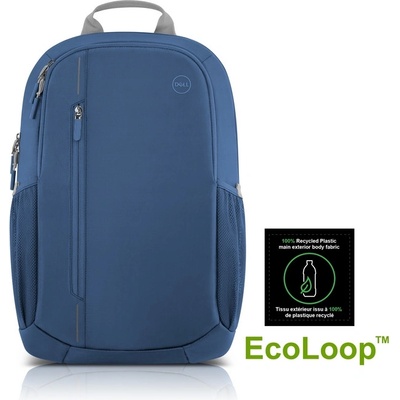 Dell Раница Dell Ecoloop Urban CP4523B 15" за лаптоп, 20L, рециклирана - Синя