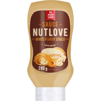 Image 1 of ALLNUTRITION NutLove Sauce | White Peanut Choco [280 грама] Бял шоколад с фъстъчено масло
