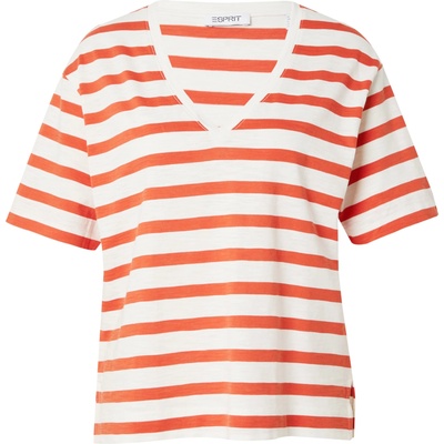 Esprit Тениска оранжево, бяло, размер s